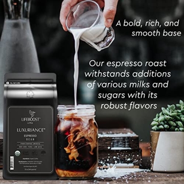 Lifeproof Coffee Organic Espresso Beans - Bold Fresh Flavor