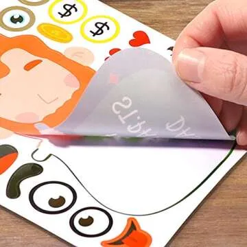 XIMISHOP 24 PCS DIY St Patrick's Stickers for Kids