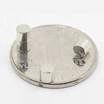 Magpross 80 DIY Project Tiny Round Disc Magnets for Crafts