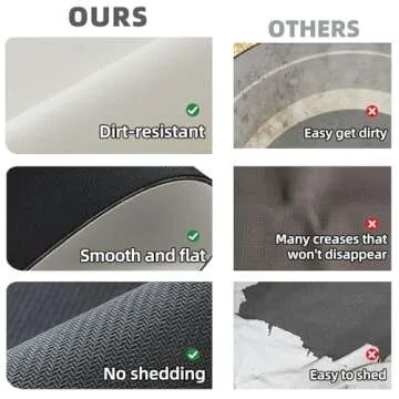 White Bath Mat, Bathroom Rugs Non Slip Washable Thin Absorbent Quick Dry Bath Mat Fits Under Door Bathroom Floor Mat Perfect for Bath, Shower, or Sink 16"x24" White