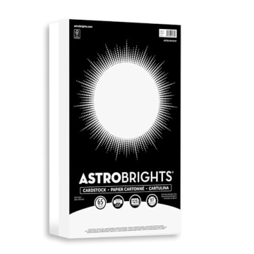 Astrobrights® Astro White Card Stock for Vibrant Printing