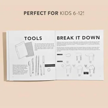 Kids Animal Drawing Book for Ages 5-12