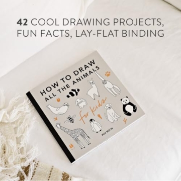 Kids Animal Drawing Book for Ages 5-12