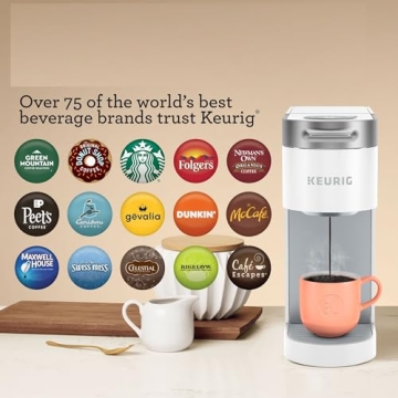 Keurig K-Slim Coffee Maker Compact Fast Flavorful Brewing