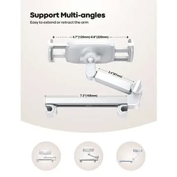 Lamicall Car Headrest Tablet Holder for iPad & Galaxy