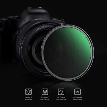 NEEWER 58mm Black Diffusion 1/2 Filter Mist Dreamy Cinematic Effect Filter Ultra Slim Water Repellent Scratch Resistant HD Optical Glass, 30 Layers Nano Coatings for Video/Vlog/Portrait Photography