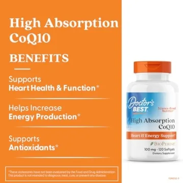 High Absorption CoQ10 with BioPerine for Heart Health
