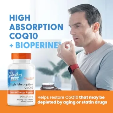 High Absorption CoQ10 with BioPerine for Heart Health