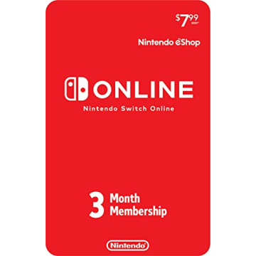 Nintendo Switch Online 3-Month Individual Membership [Digital Code]