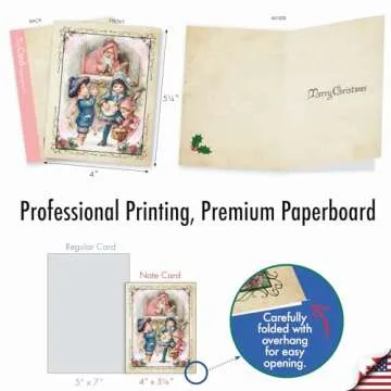 10 Funny Christmas Greeting Cards Variety Pack for Joy