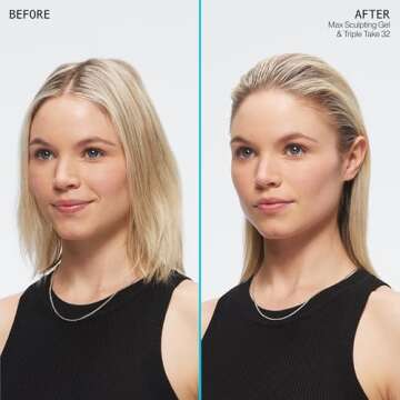 Redken Max Sculpting Gel - Ultimate Strong Hold & Shine for All Hair Types