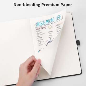 RETTACY Bullet Dotted Journal - Premium 2-Pack A5 Notebook