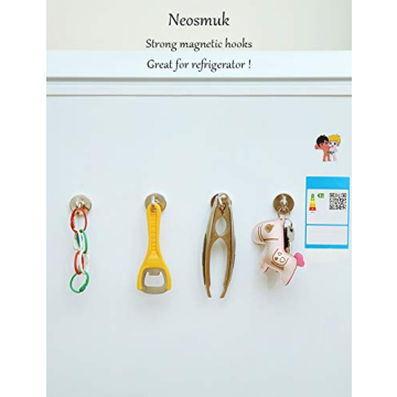Heavy Duty Neosmuk Magnetic Hooks for Home Use