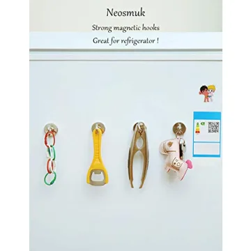 Heavy Duty Neosmuk Magnetic Hooks for Home Use