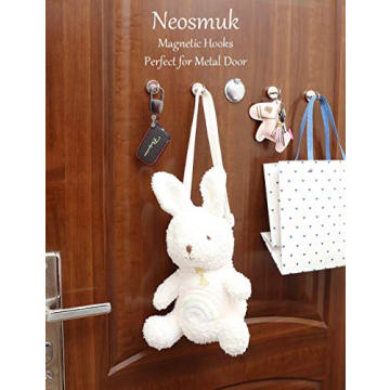 Heavy Duty Neosmuk Magnetic Hooks for Home Use