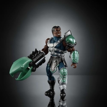 Clamp Champ Reptile Wars Action Figure for TMNT & MOTU Fans