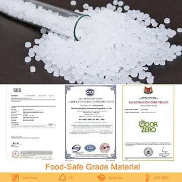 Round Ice Cube Trays for Freezer with Cover & Bin, 3 Packs 1In Small Circle Ice Ball Maker Mold, BPA Free Ice Tray for Cocktail & Whiskey…