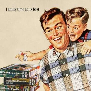 Challenging Adult 1000 Piece Puzzle with Mystery Images