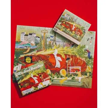 Challenging Adult 1000 Piece Puzzle with Mystery Images