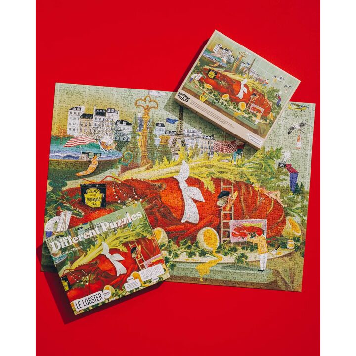 Challenging Adult 1000 Piece Puzzle with Mystery Images