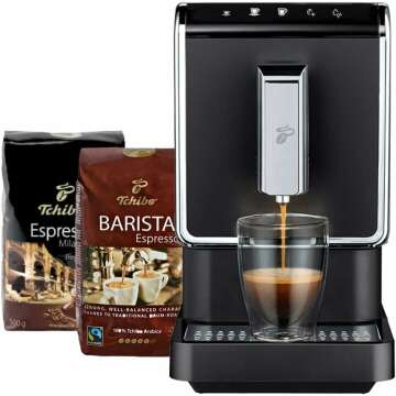 Tchibo Bean-To-Brew Coffee Machine - Eco-Friendly