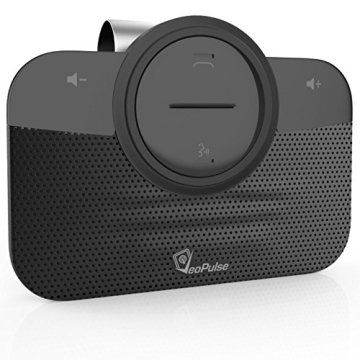 VeoPulse Car Speakerphone B-PRO 2 Hands-Free kit, 6W Hi-Fi Speakers, with Bluetooth Automatic multip...