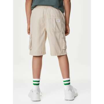 COTTON DAY Unisex School Kids Boys Girls Soft Cotton White Athletic Socks with Colorful Stripes 10-12 Years XL (12)