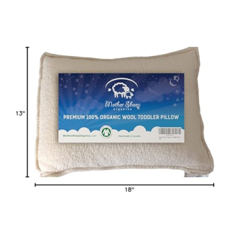 Mother Sheep Organics Organic Wool Toddler Pillow