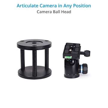 PROAIM Overhead 12ft Modular Studio Rig for Camera/Gimbal/Light Setups. Payload up to 11kg / 24lb. for Photography, Videography. (P-OHLR-01)