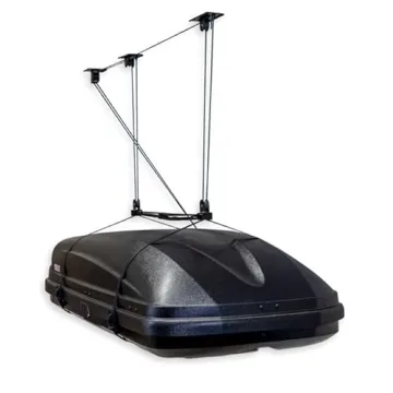 Teal Triangle Elite Cargo Box Storage & Ceiling Hoist