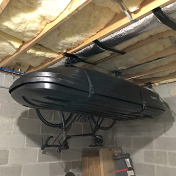 Teal Triangle Elite Cargo Box Storage & Ceiling Hoist