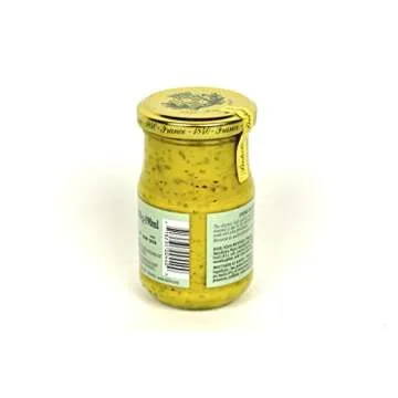 Edmond Fallot Dijon Mustard with Basil 7.2Oz Case