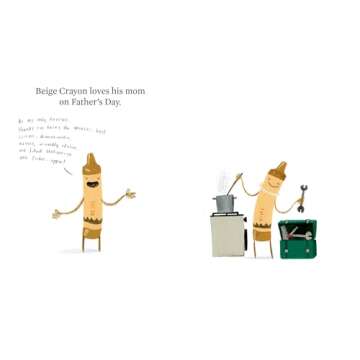 Happy Father's Day Crayon Gift Set for Creative Kids