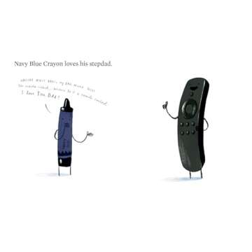 Happy Father's Day Crayon Gift Set for Creative Kids