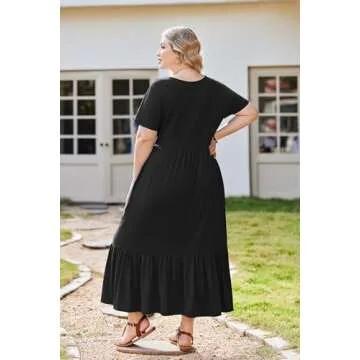 Stylish Plus Size Casual Maxi Dress for Every Occasion