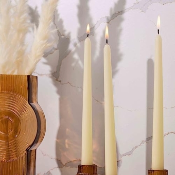 Bask Taper Candles: Elegant, Dripless & Unscented