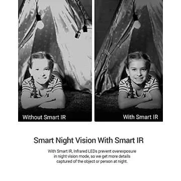 EZVIZ Indoor WiFi Security Camera, 2K+, Pan/Tilt, 340° Horizontal Rotation, Baby/Pet Monitor, IR Night Vision, Two-Way Talk, Motion Detection, Remote Control, Compatible with Alexa, C6N 4MP