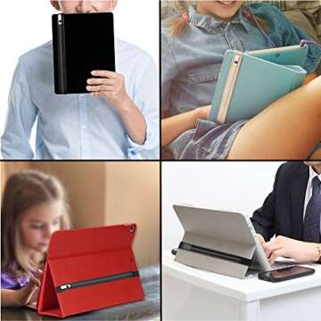 Doormoon Pencil Holder for Apple iPad 2018 (6th Gen)/ iPad Air/ 9.7 / Pro 9.7"/ Pro 10.5"/12.9"/Pro ...