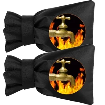 Premium 2-Pack Outdoor Faucet Covers for Ultimate Winter Freeze Protection