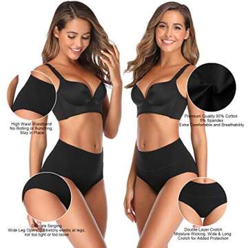 UMMISS Soft Cotton Postpartum Briefs for Comfort and Support