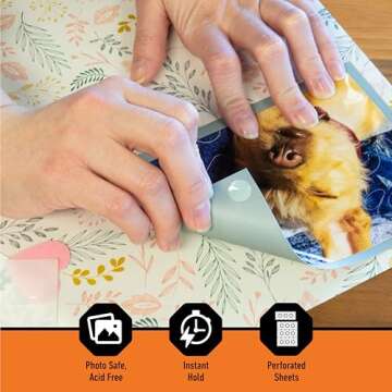 Gorilla Permanent Adhesive Dots, Double-Sided, 150 Pieces, 0.5" Diameter, Clear, (Pack of 1)