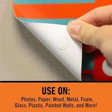 Gorilla Permanent Adhesive Dots, Double-Sided, 150 Pieces, 0.5" Diameter, Clear, (Pack of 1)