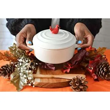 Elegant Brie Baker Set with Bamboo Spreader