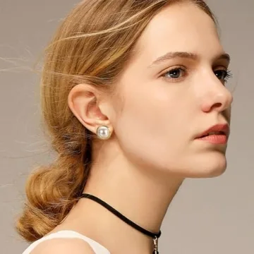 Yoursfs Elegant Clip-on Ivory Pearl Earrings for Women