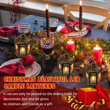 Gorgeous Mini LED Lanterns for Festive Home Decor
