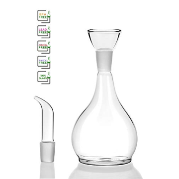 HAIZEEN Elegant Olive Oil Dispenser - No Drip, Easy Fill