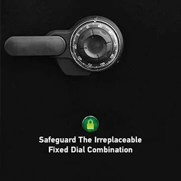 SentrySafe Fireproof Waterproof Safe, 1.23 Cubic Feet