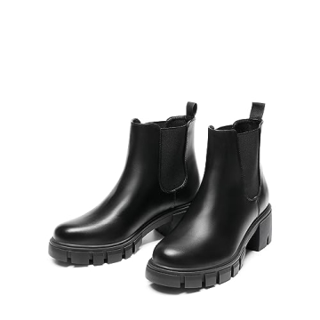 DREAM PAIRS Women’s Chelsea Ankle Boots - Stylish & Comfortable