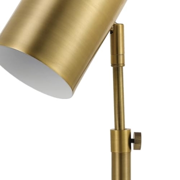 Globe Electric Pratt 18" Desk Lamp in Matte Brass Finish