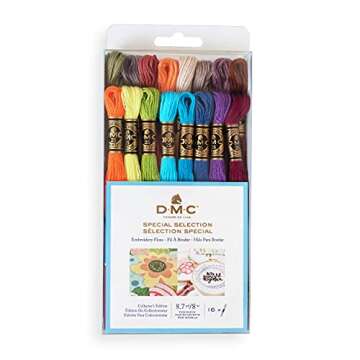 DMC Embroidery Floss Special Selection Pack - 16 skeins